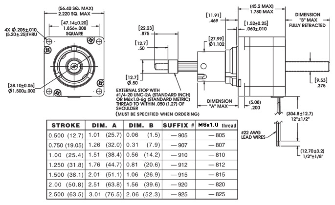 Captive Linear Actuator