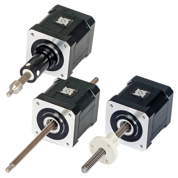 Size 17 Double Stack Stepper Motor Linear Actuator