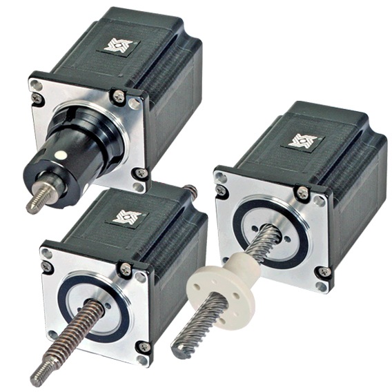 Size 23 Double Stack Stepper Motor Linear Actuator